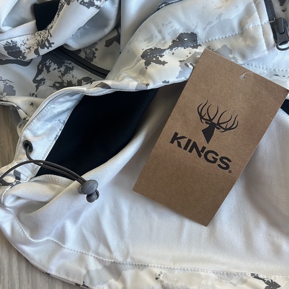 Kings Camo Jacket in White and Grey size S/M - Picture 8 of 8
